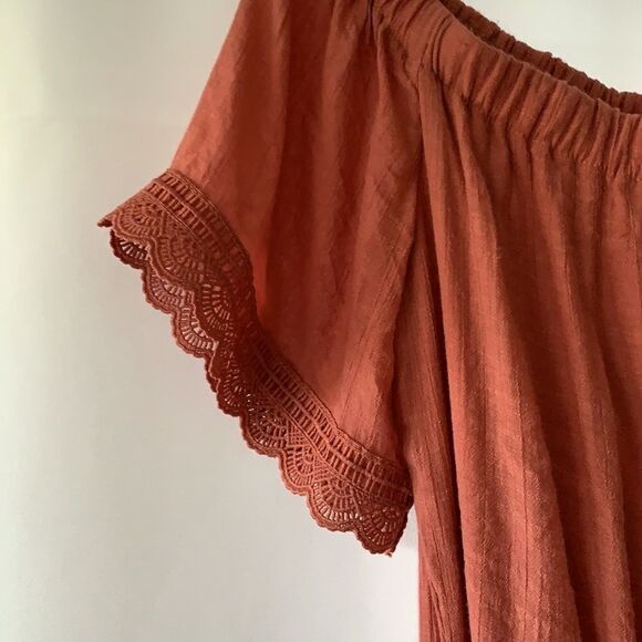 NWOT BoHo Maxi dress by A.U.W. - Picture 3 of 9